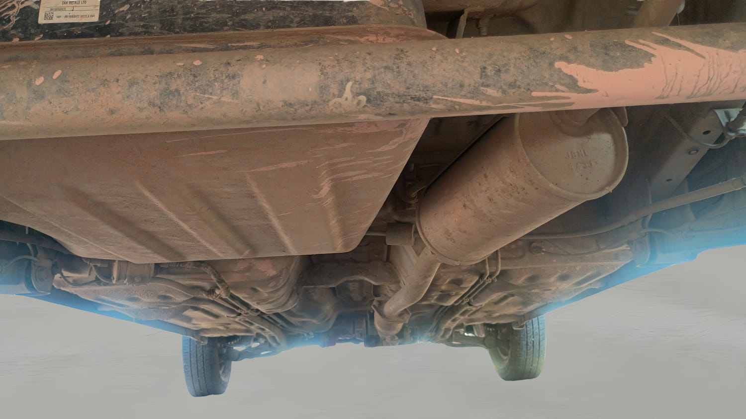 Used 2022 Maruti Suzuki Alto 800 VXi Petrol Manual extra REAR RIGHT UNDERBODY VIEW