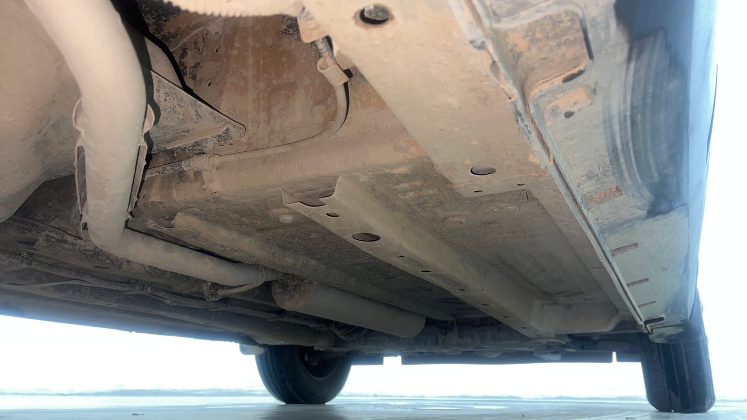 Used 2025 Tata Punch Pure MT Petrol Manual extra REAR RIGHT UNDERBODY VIEW