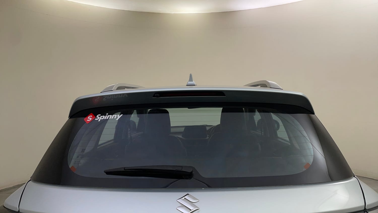 Used 2023 Maruti Suzuki Brezza ZXI AT Petrol Automatic exterior BACK WINDSHIELD VIEW