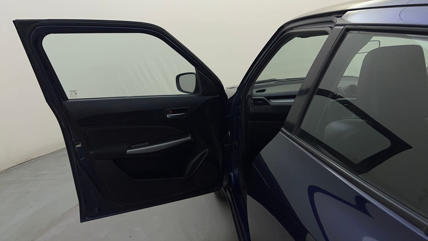 Used 2018 Maruti Suzuki Swift ZXi AMT Petrol Automatic interior LEFT FRONT DOOR OPEN VIEW
