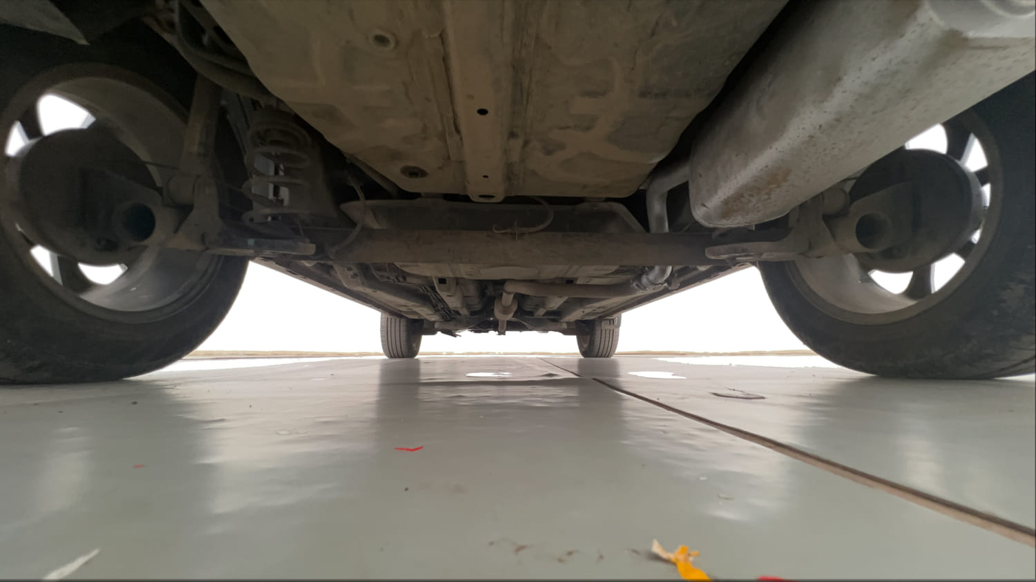 Used 2020 Tata Nexon XZA Plus (O) Petrol Automatic extra REAR UNDERBODY VIEW (TAKEN FROM REAR)