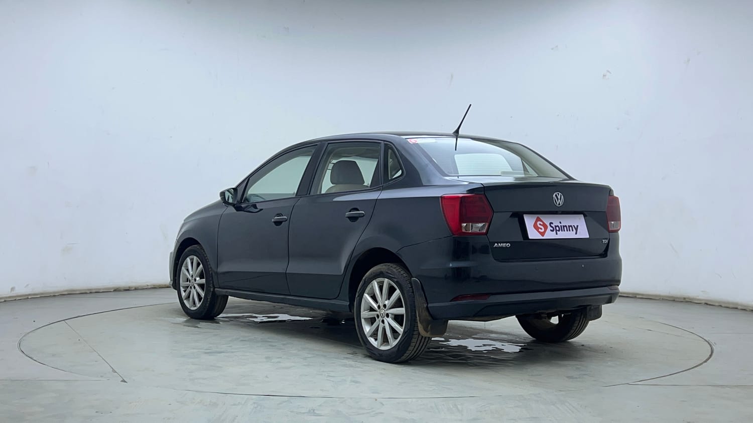 Used 2019 Volkswagen Ameo Highline Plus 1.5L (D) Diesel Manual exterior LEFT REAR CORNER VIEW