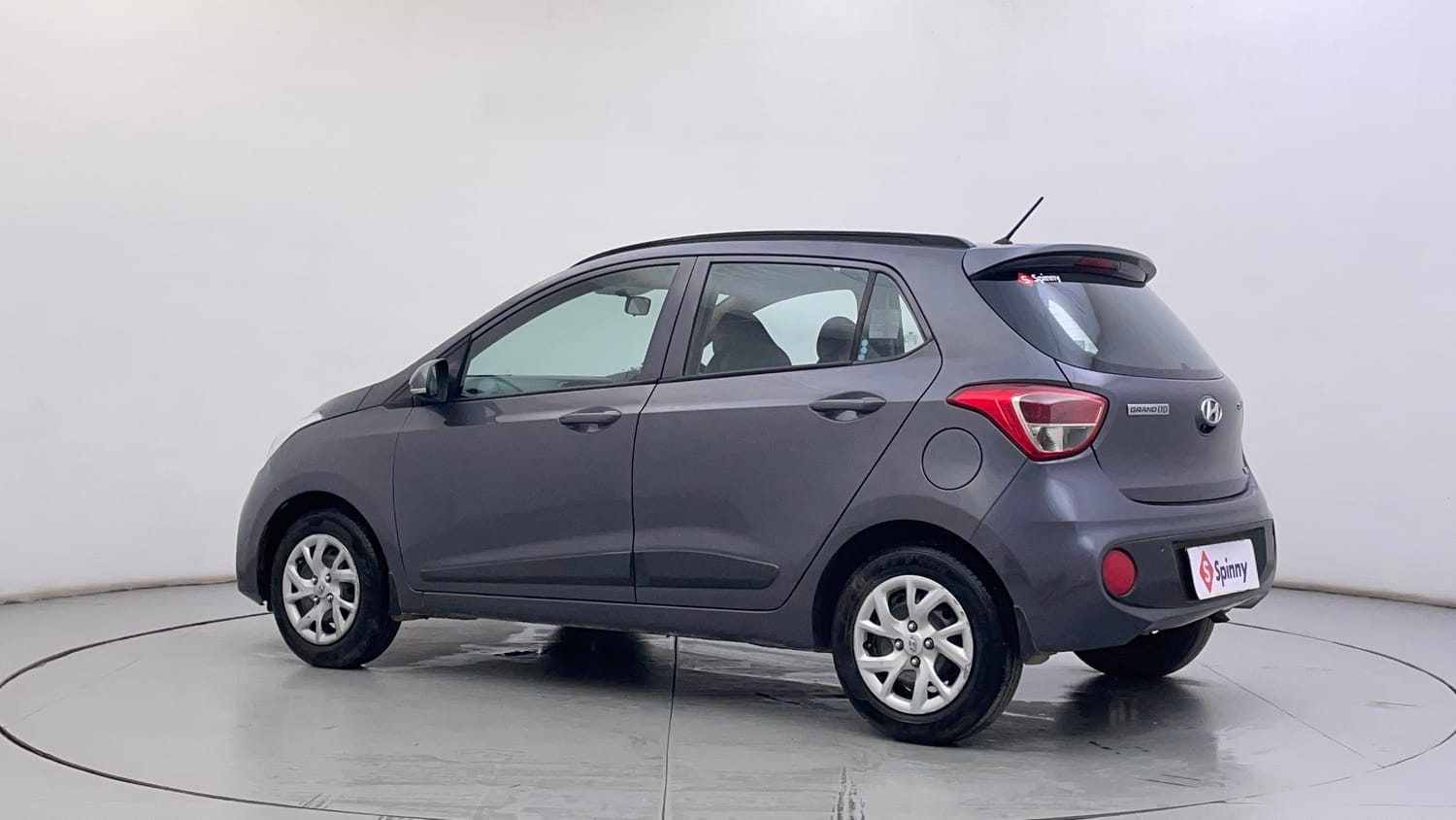 Used 2019 Hyundai Grand i10 Sportz 1.2 Kappa VTVT Petrol Manual exterior LEFT REAR CORNER VIEW