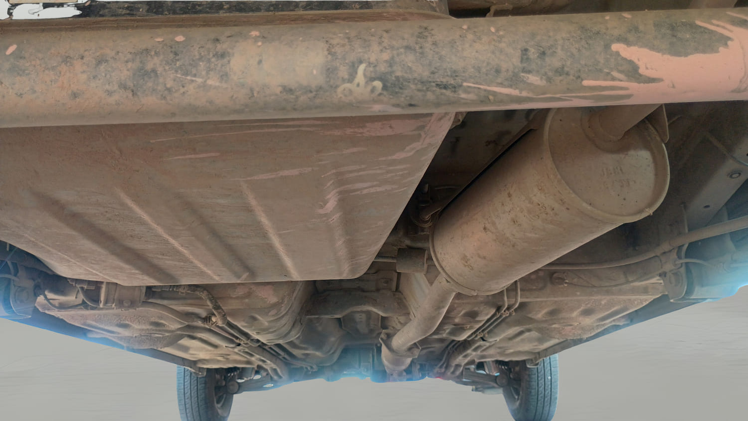 Used 2022 Maruti Suzuki Alto 800 VXi Petrol Manual extra REAR UNDERBODY VIEW (TAKEN FROM REAR)