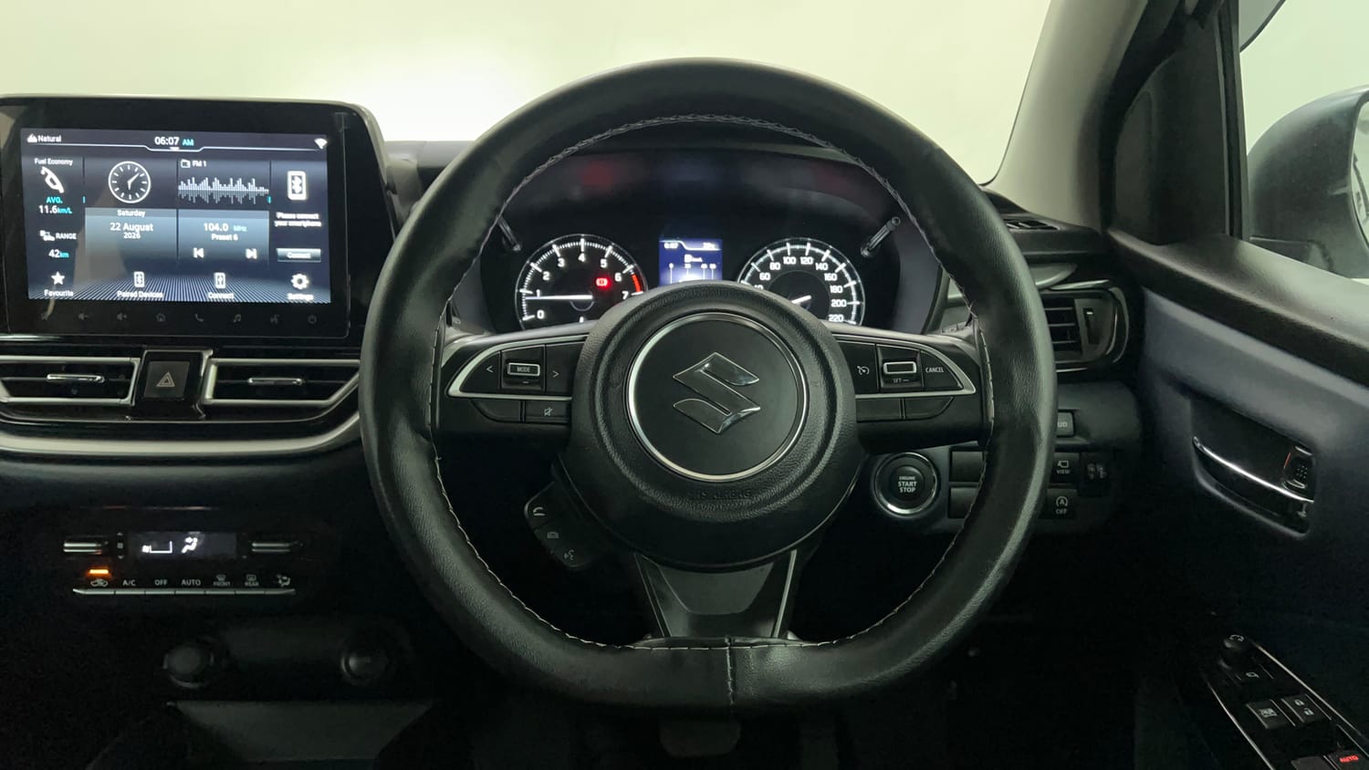 Used 2025 Maruti Suzuki Baleno Alpha AGS Petrol Automatic interior STEERING VIEW