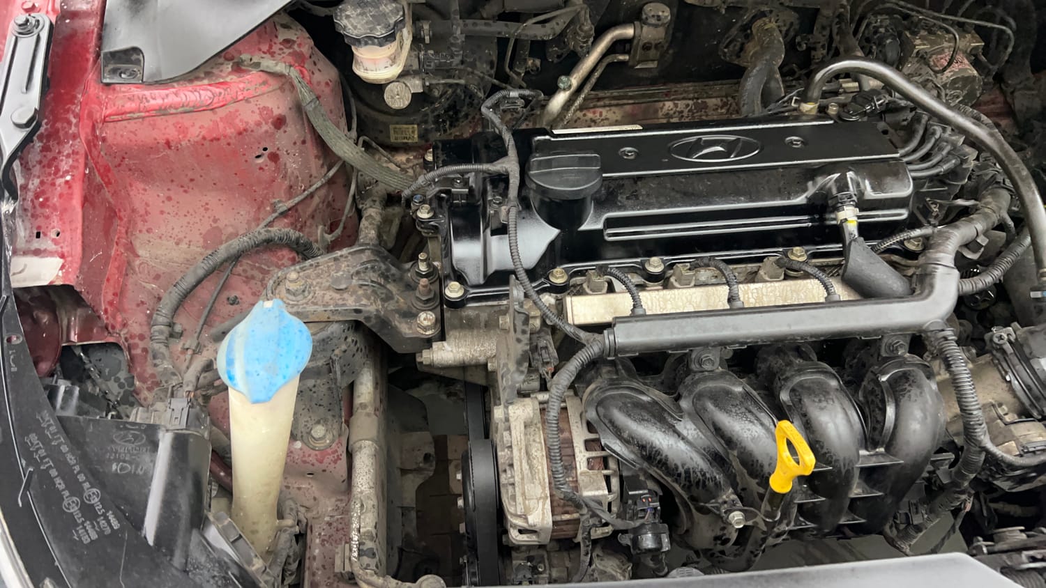 Used 2017 Hyundai i20 Active 1.2 SX Petrol Manual engine ENGINE RIGHT SIDE VIEW