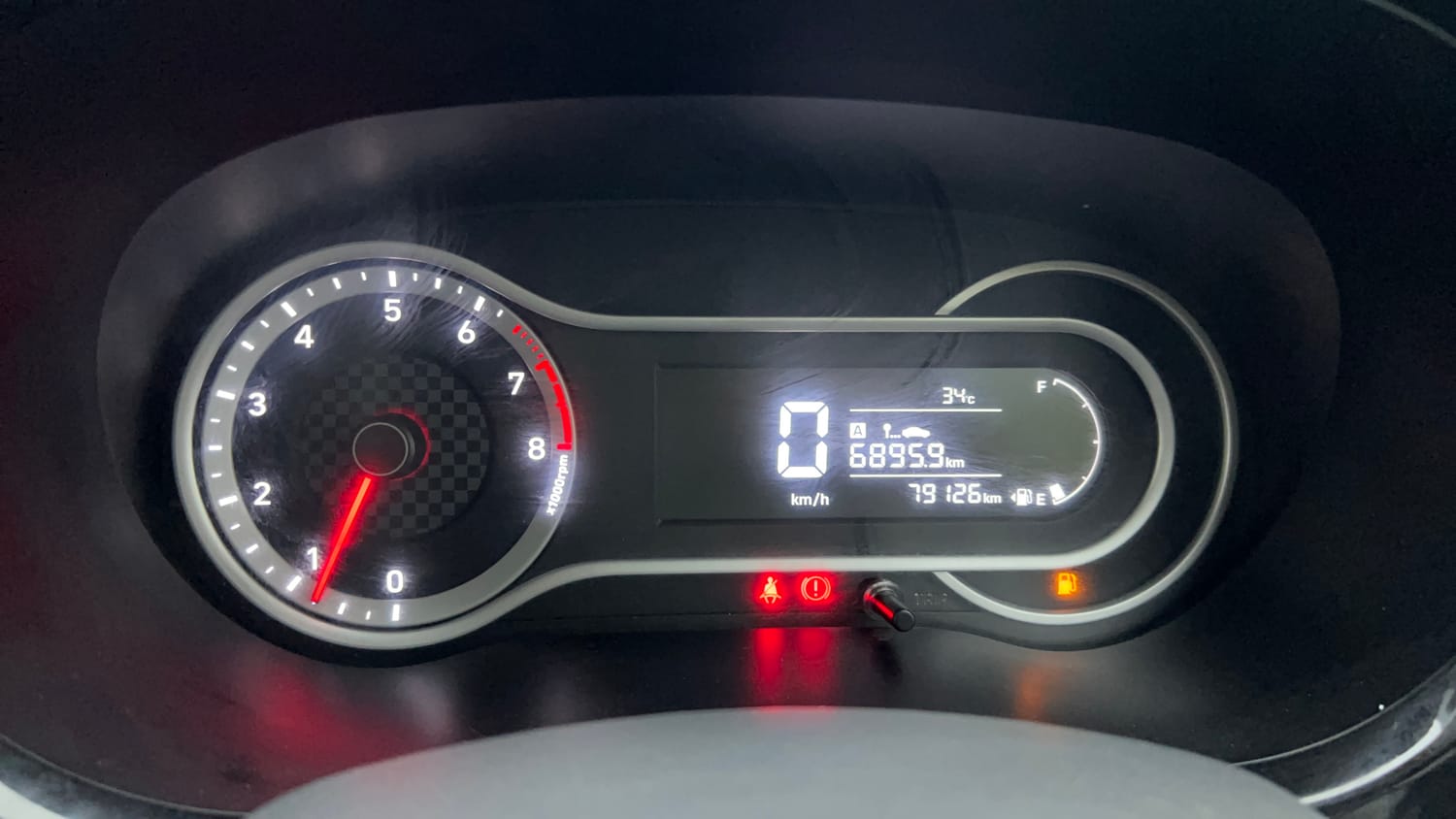 Used 2021 Hyundai Grand i10 Nios Sportz 1.2 Kappa VTVT Petrol Manual interior CLUSTERMETER VIEW