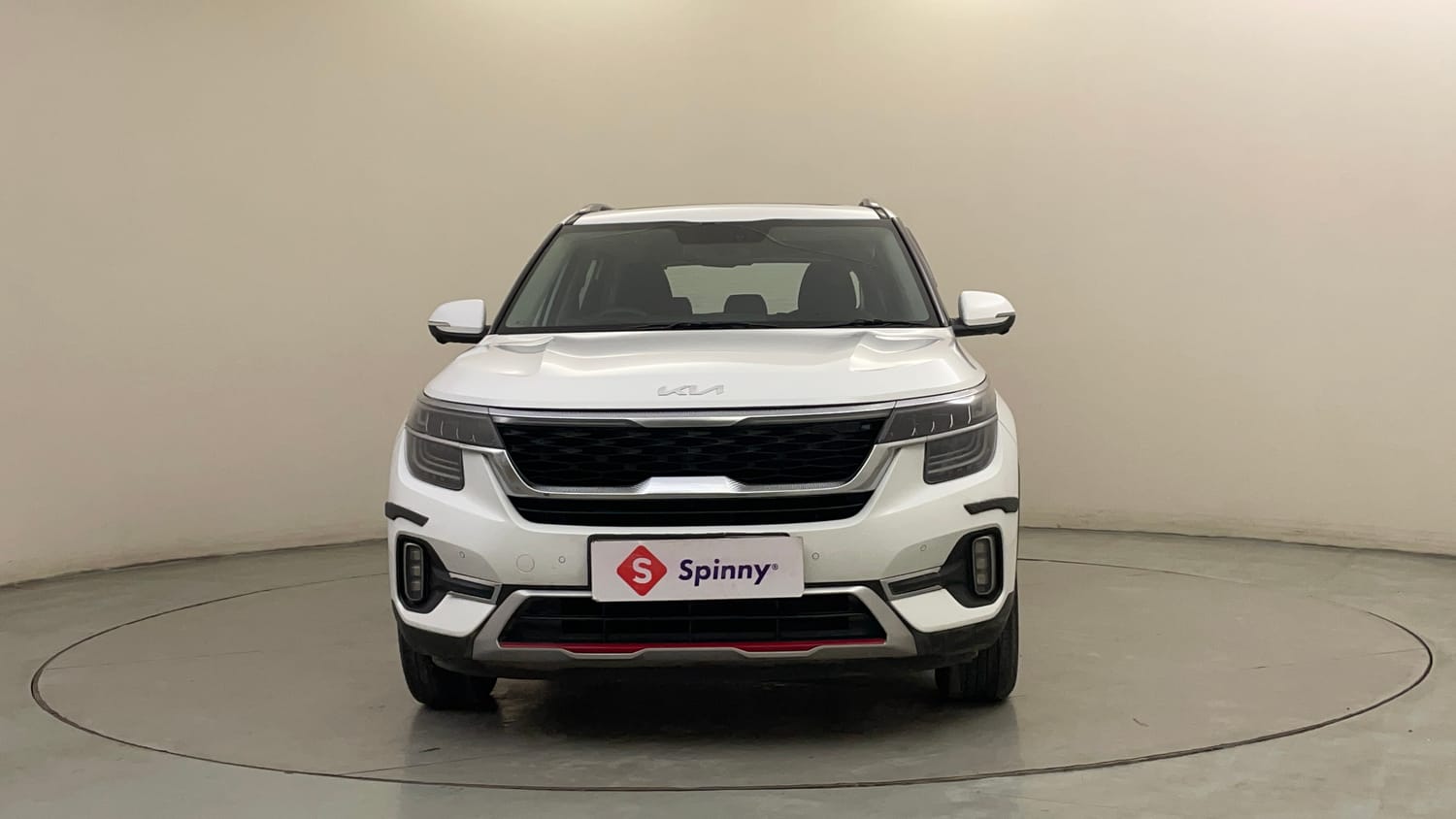 Used 2023 Kia Seltos GTX Plus 1.5 Diesel AT Diesel Automatic exterior FRONT VIEW