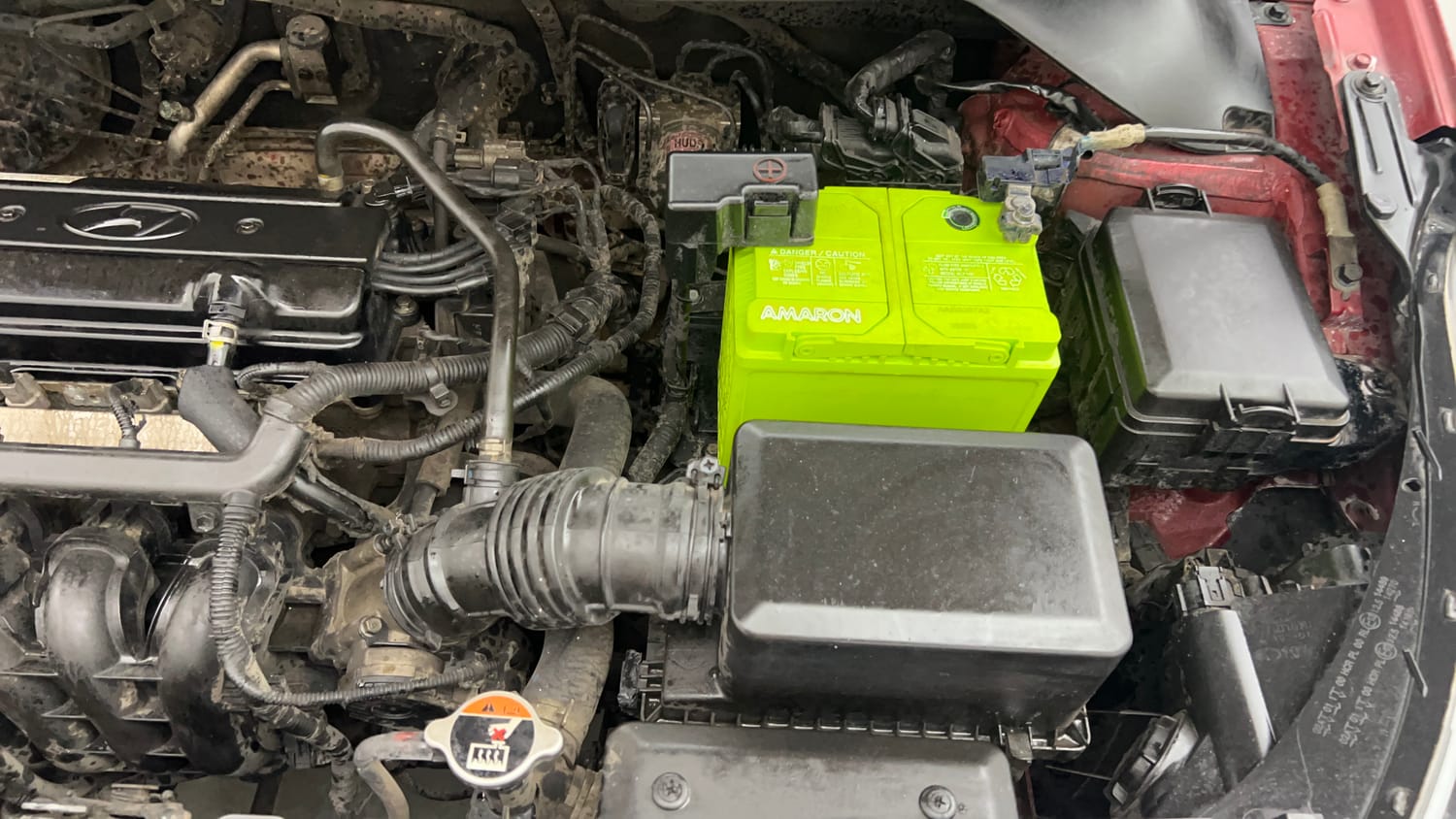 Used 2017 Hyundai i20 Active 1.2 SX Petrol Manual engine ENGINE LEFT SIDE VIEW