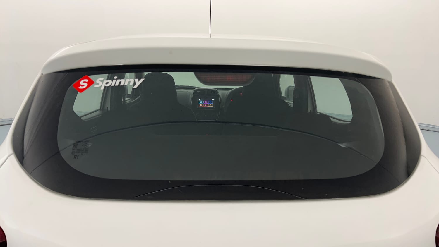 Used 2017 renault Kwid 1.0 RXT Anniversary Edition Petrol Manual exterior BACK WINDSHIELD VIEW
