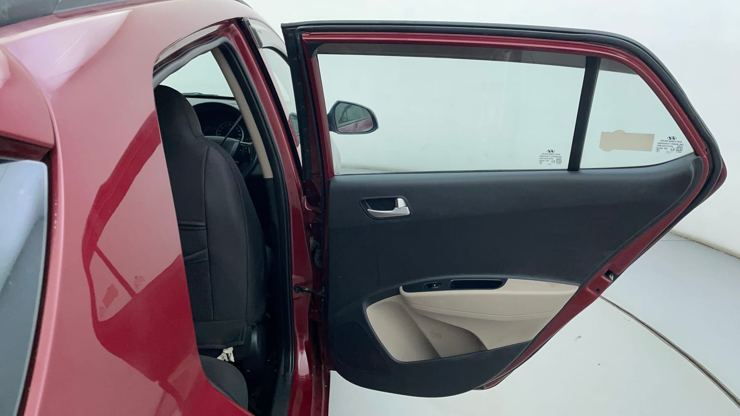 Used 2016 Hyundai Grand i10 Asta 1.2 Kappa VTVT Petrol Manual interior RIGHT REAR DOOR OPEN VIEW
