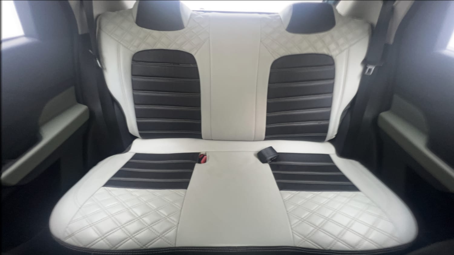 Used 2023 Tata Punch Adventure AMT Petrol Automatic interior REAR SEAT CONDITION VIEW