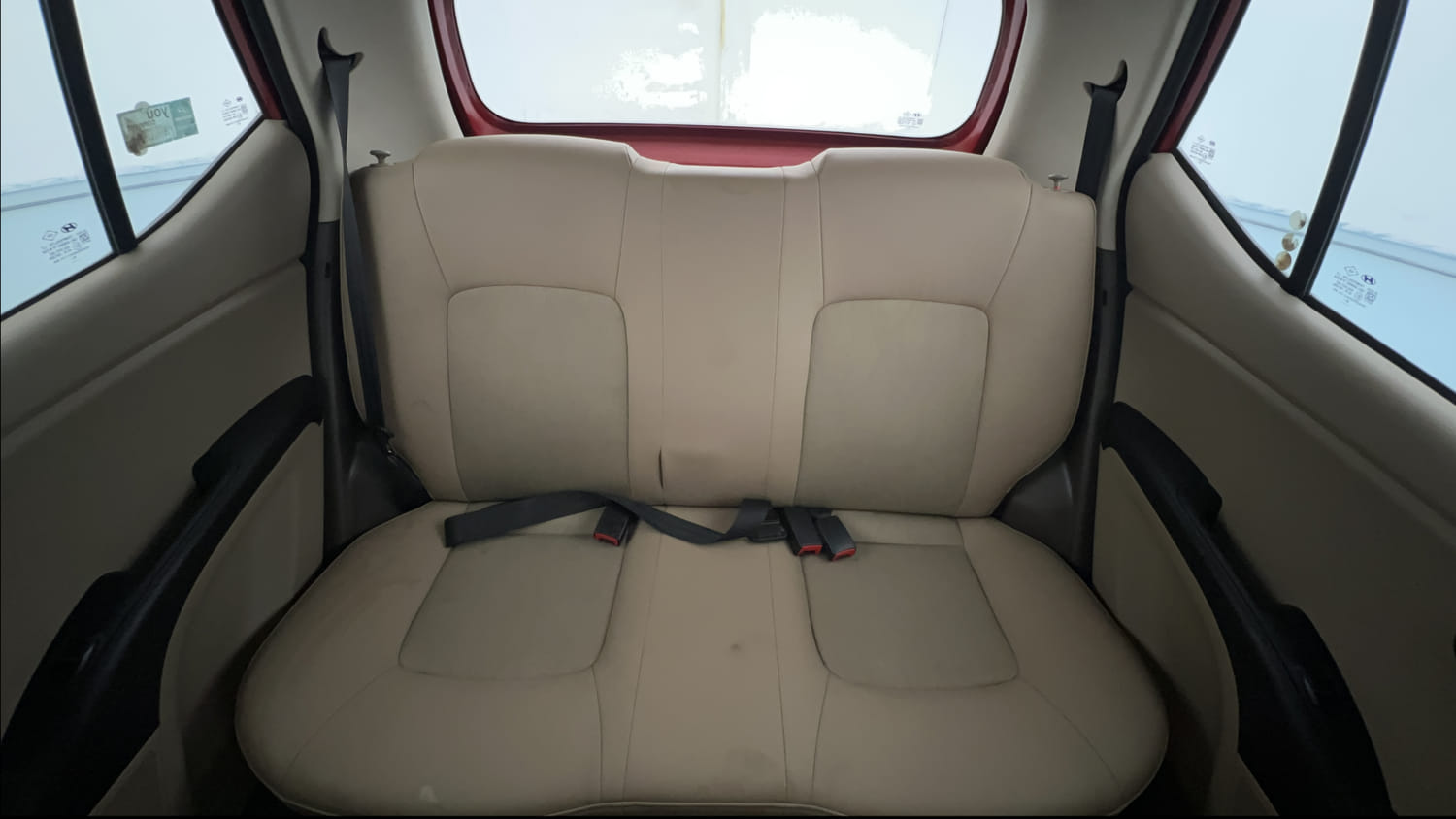 Used 2013 Hyundai i10 Magna 1.1 iRDE2 Petrol Manual interior REAR SEAT CONDITION VIEW