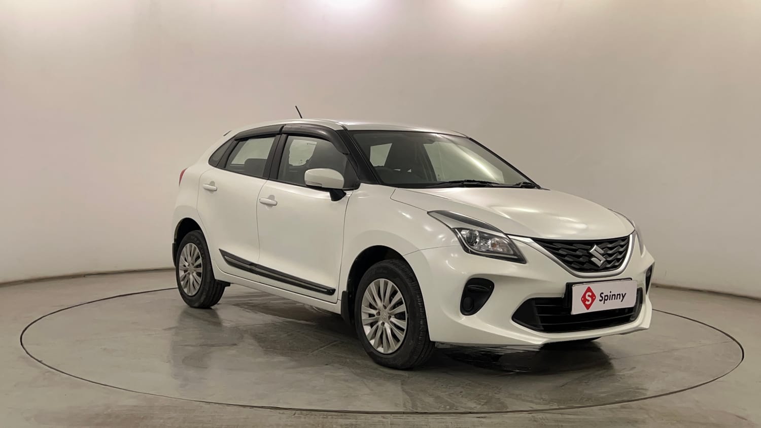 Used 2019 Maruti Suzuki Baleno Delta Petrol Manual exterior RIGHT FRONT CORNER VIEW