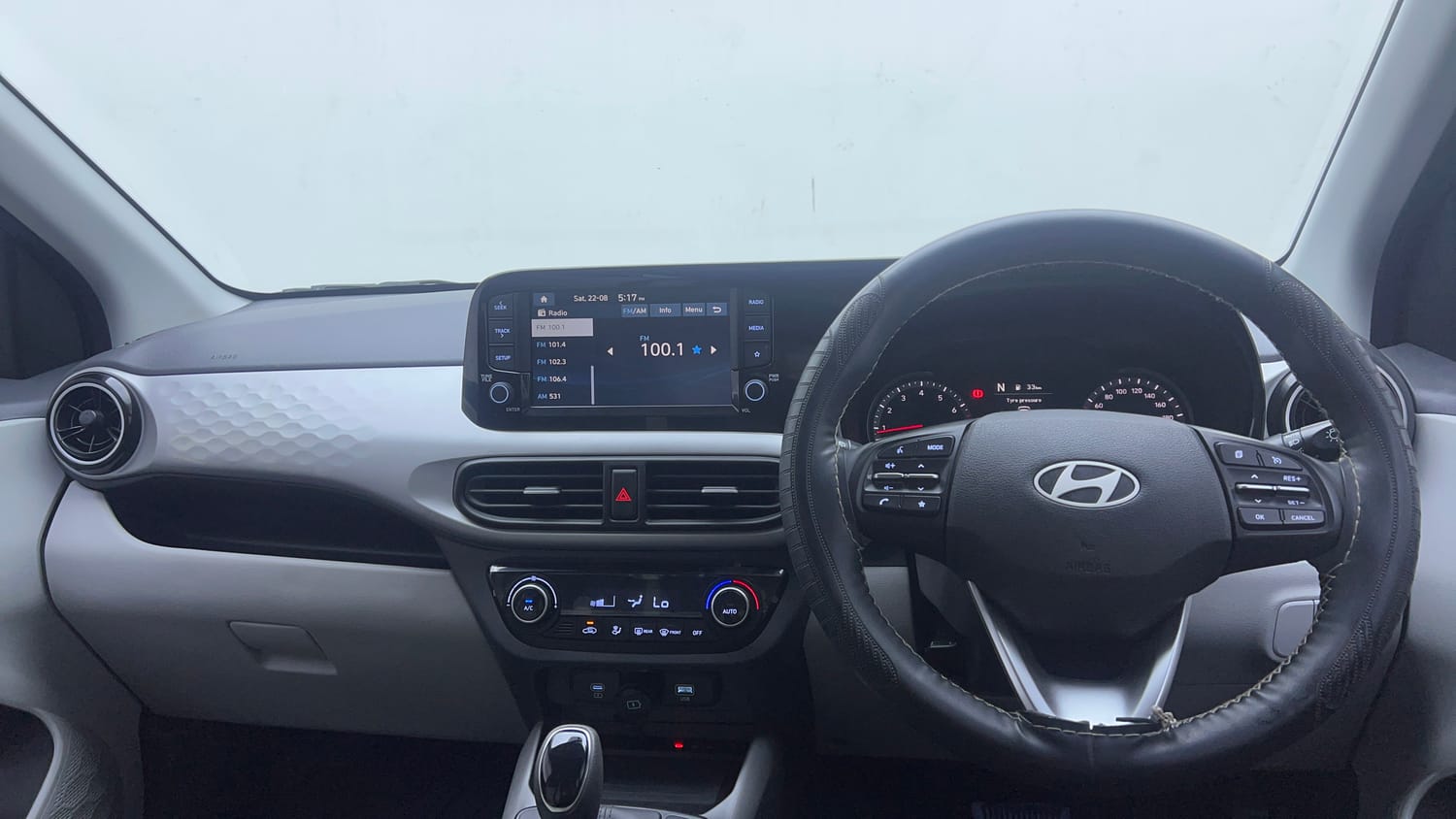 Used 2026 Hyundai Grand i10 Nios Asta 1.2 Kappa AMT Petrol Automatic interior DASHBOARD VIEW