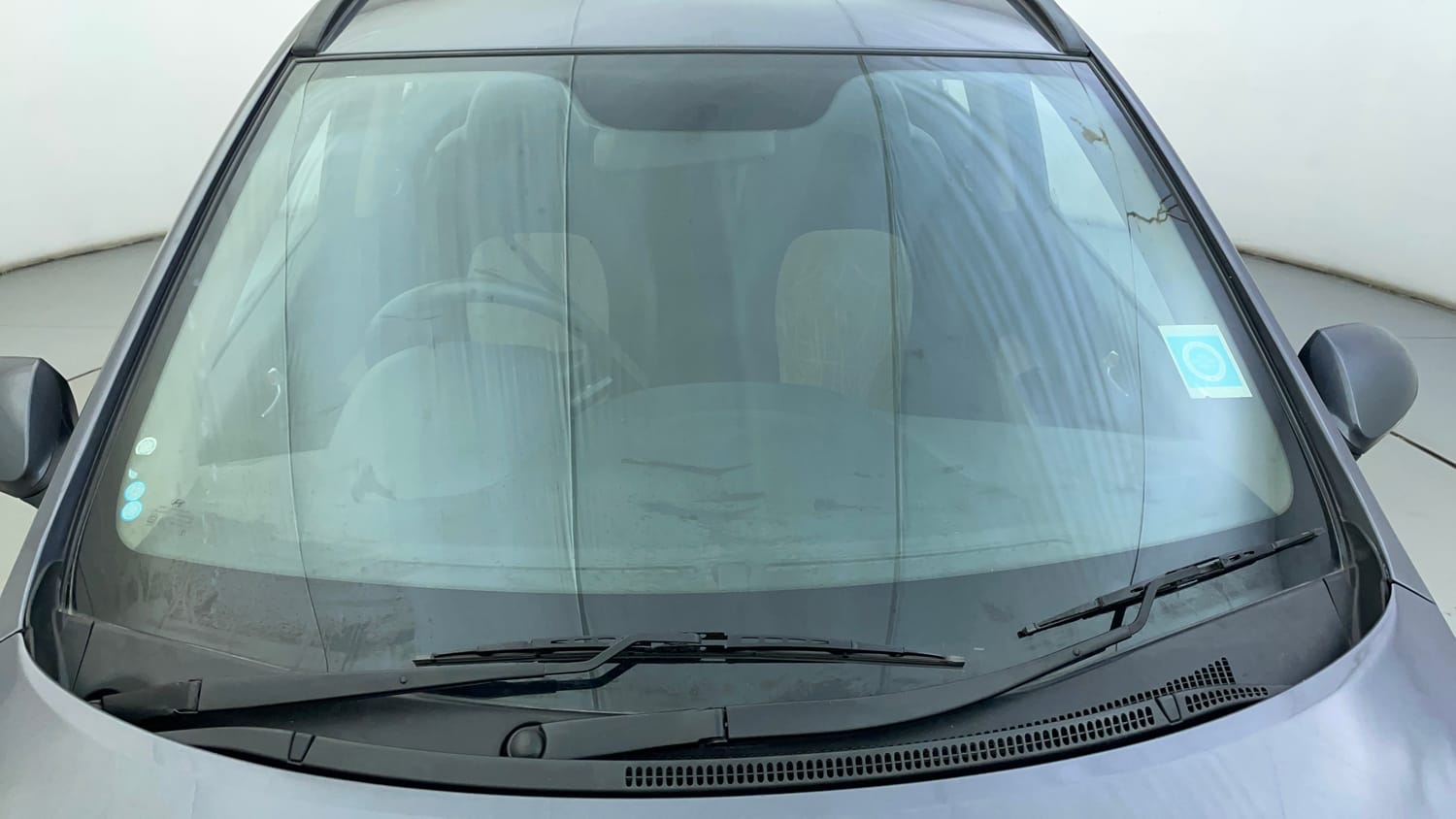 Used 2019 Hyundai Grand i10 Sportz 1.2 Kappa VTVT Petrol Manual exterior FRONT WINDSHIELD VIEW