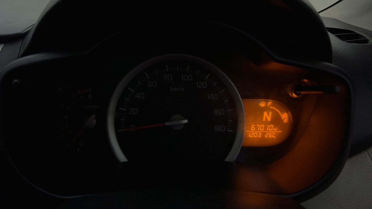 Used 2018 Maruti Suzuki Celerio ZXi (O) AMT Petrol Automatic interior CLUSTERMETER VIEW