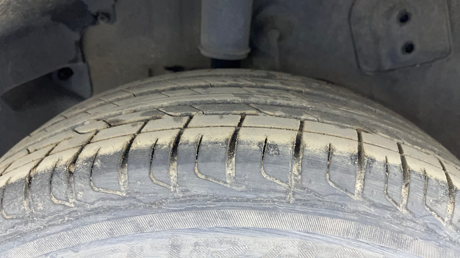 Used 2023 Tata Nexon XZ Plus Diesel Diesel Manual tyres RIGHT REAR TYRE TREAD VIEW