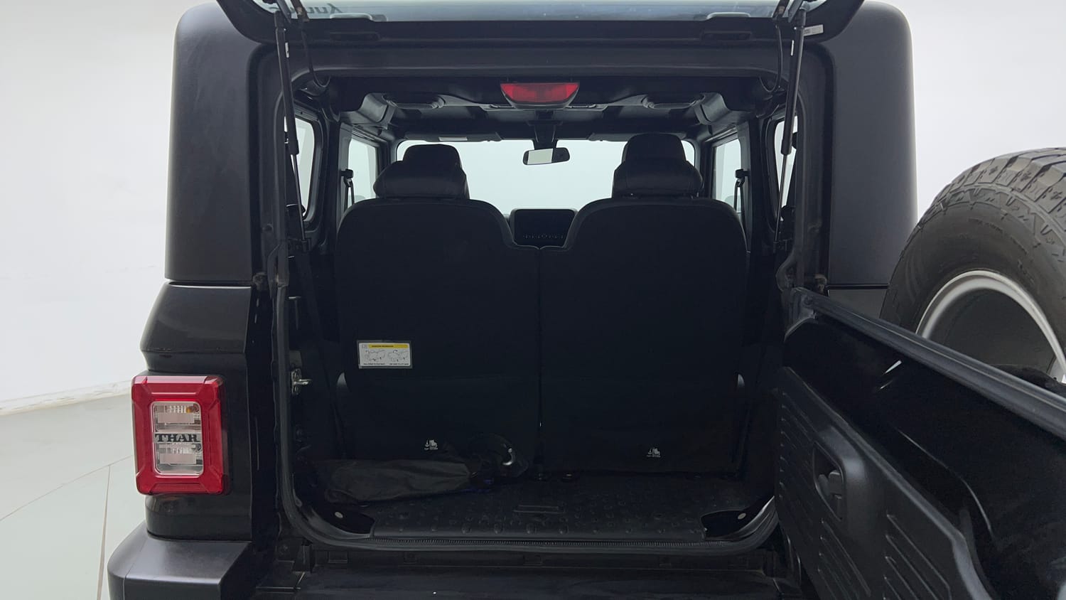 Used 2025 Mahindra Thar LX Hard Top Petrol MT 4WD Petrol Manual interior DICKY INSIDE VIEW