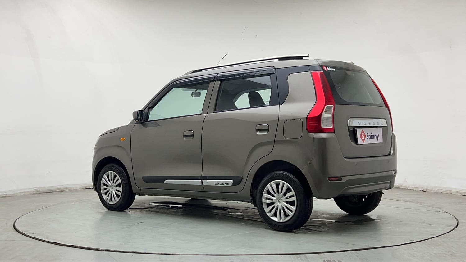 Used 2019 Maruti Suzuki Wagon R 1.0 VXi 1.0 Petrol Manual exterior LEFT REAR CORNER VIEW