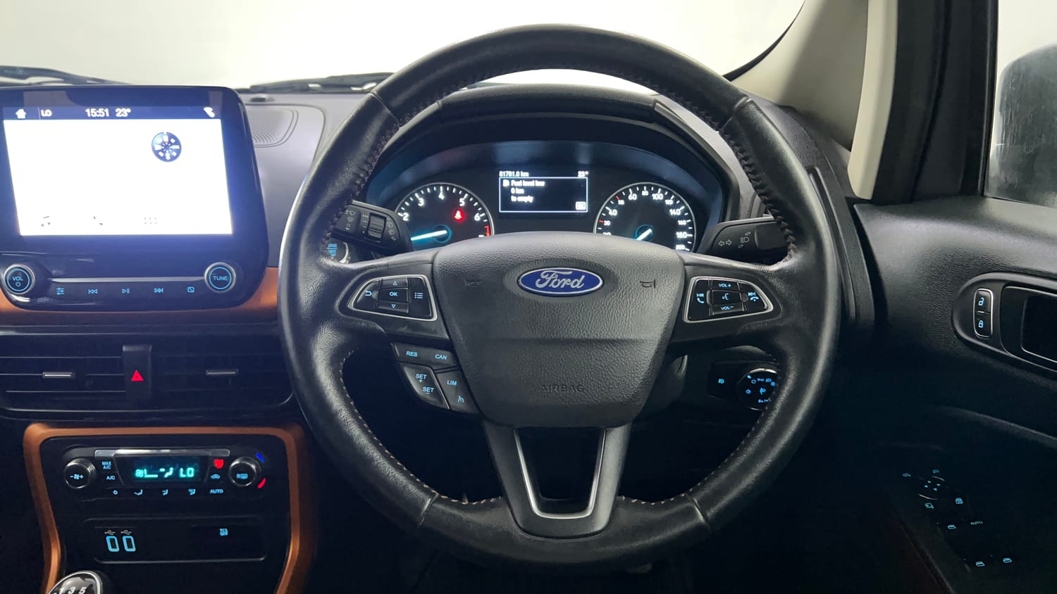 Used 2021 Ford EcoSport S MT 1.5 Ti-VCT Petrol Manual interior STEERING VIEW