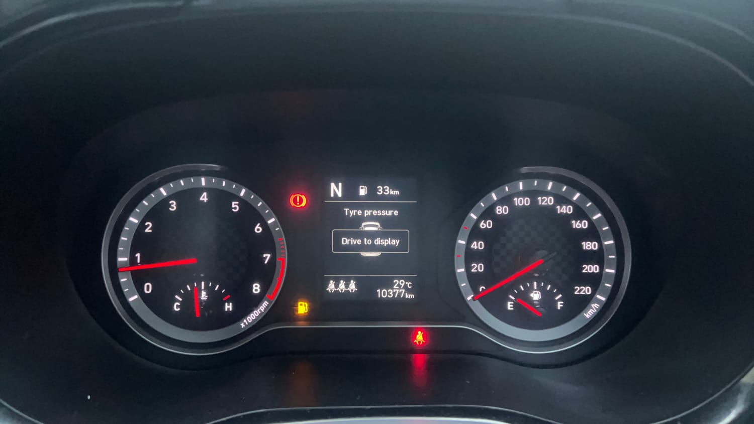 Used 2026 Hyundai Grand i10 Nios Asta 1.2 Kappa AMT Petrol Automatic interior CLUSTERMETER VIEW