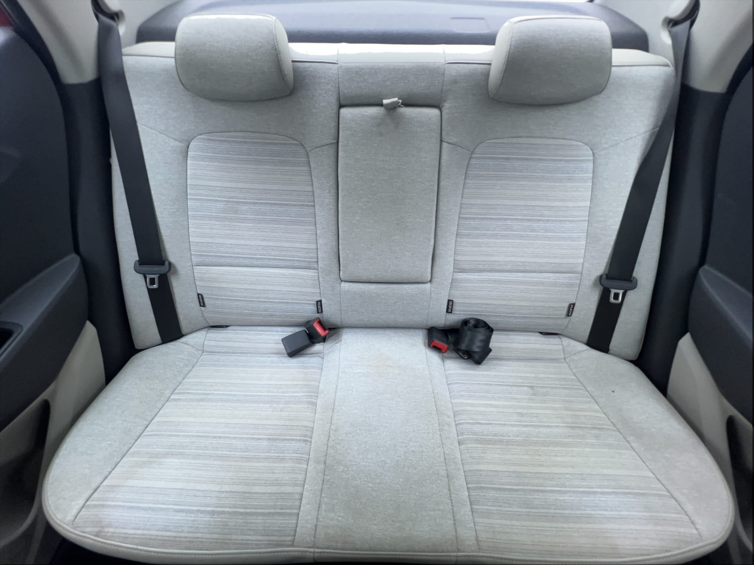 Used 2022 Hyundai Aura S 1.2 AMT Petrol Petrol Automatic interior REAR SEAT CONDITION VIEW