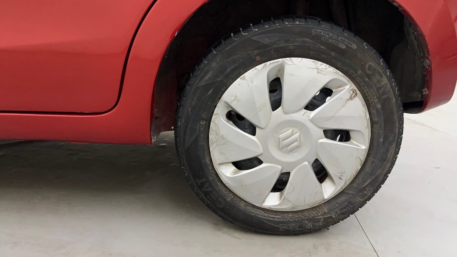 Used 2018 Maruti Suzuki Celerio ZXi (O) AMT Petrol Automatic tyres LEFT REAR TYRE RIM VIEW