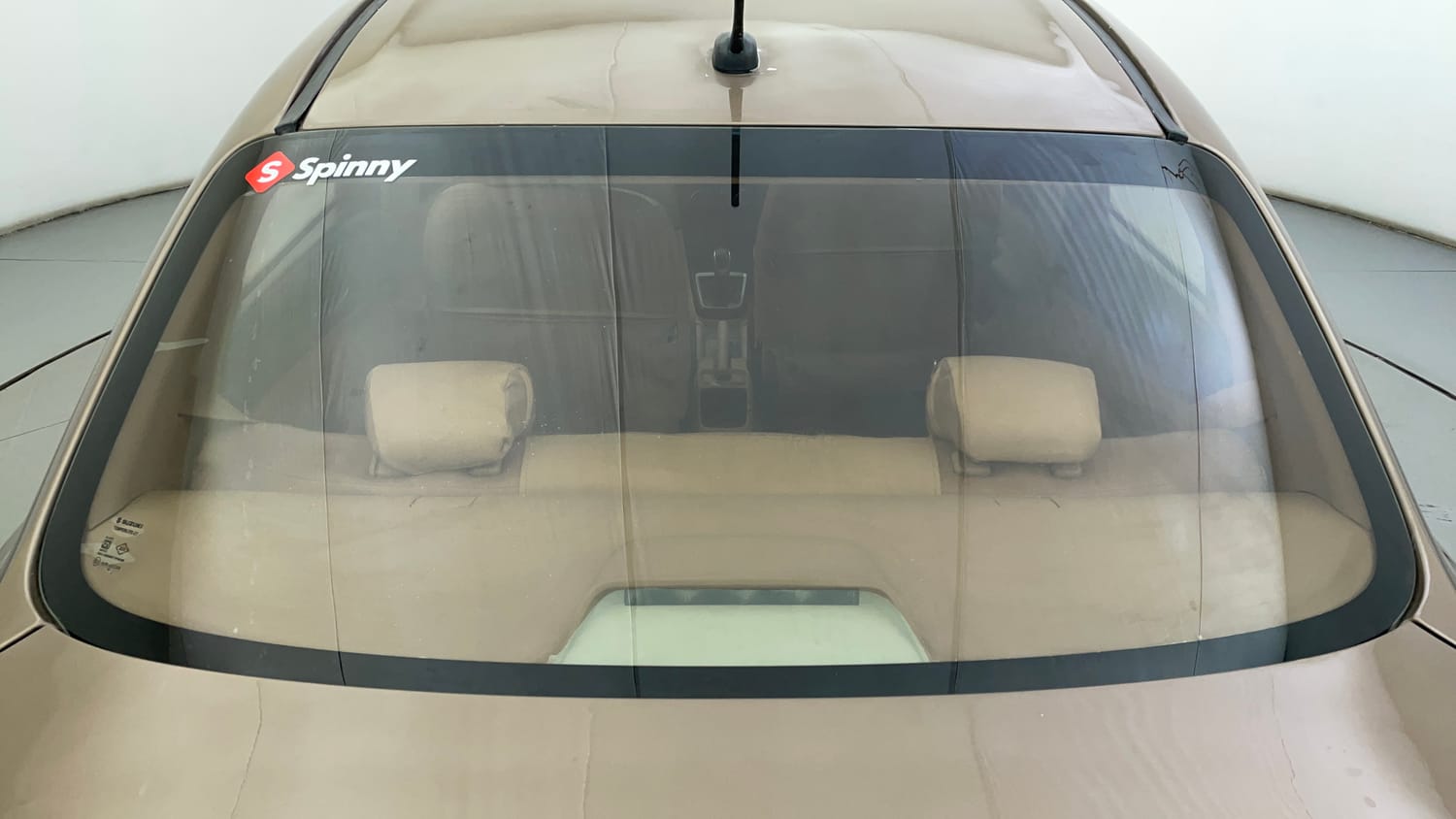 Used 2018 Maruti Suzuki Dzire VXi Petrol Automatic exterior BACK WINDSHIELD VIEW