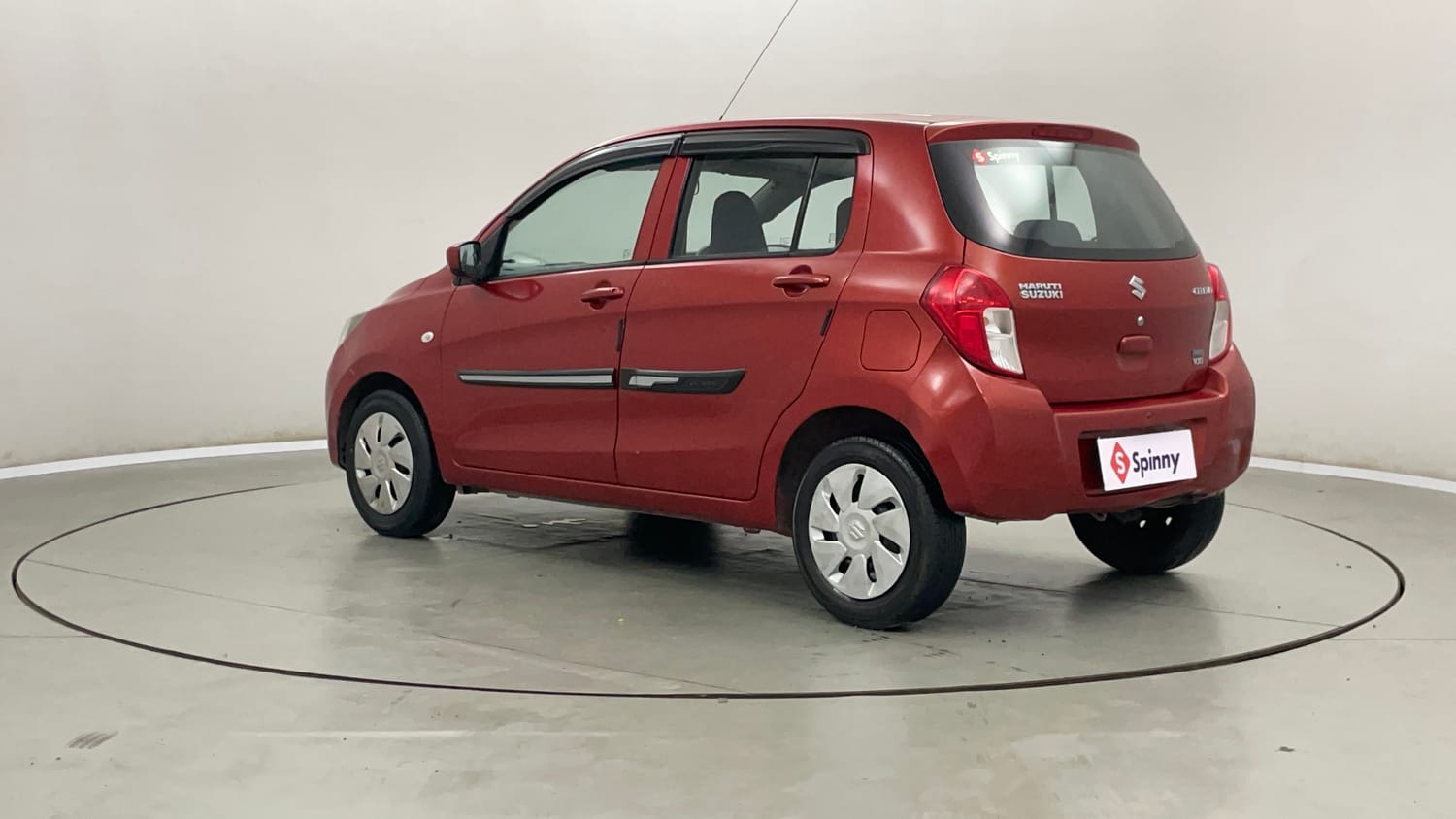 Used 2015 Maruti Suzuki Celerio VXi AMT Petrol Automatic exterior LEFT REAR CORNER VIEW