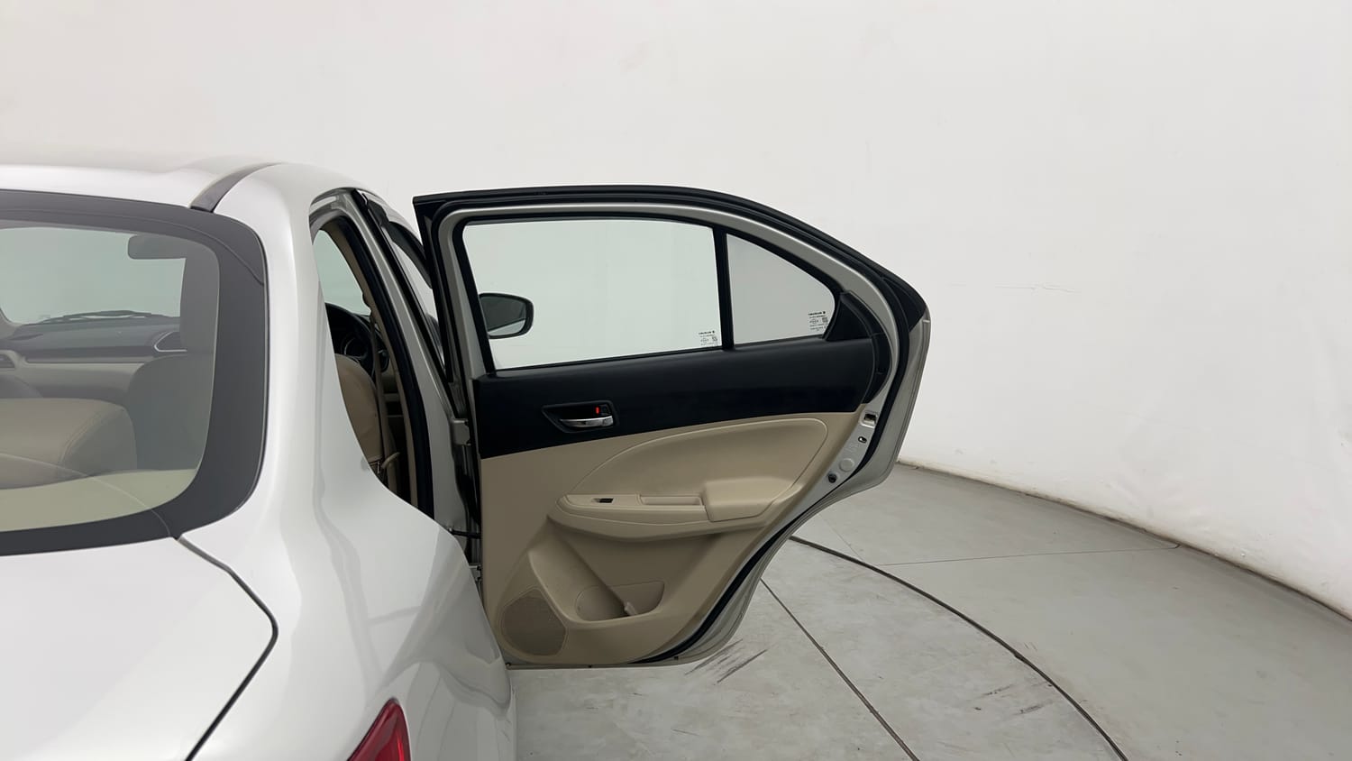 Used 2019 Maruti Suzuki Dzire VXi Petrol Manual interior RIGHT REAR DOOR OPEN VIEW