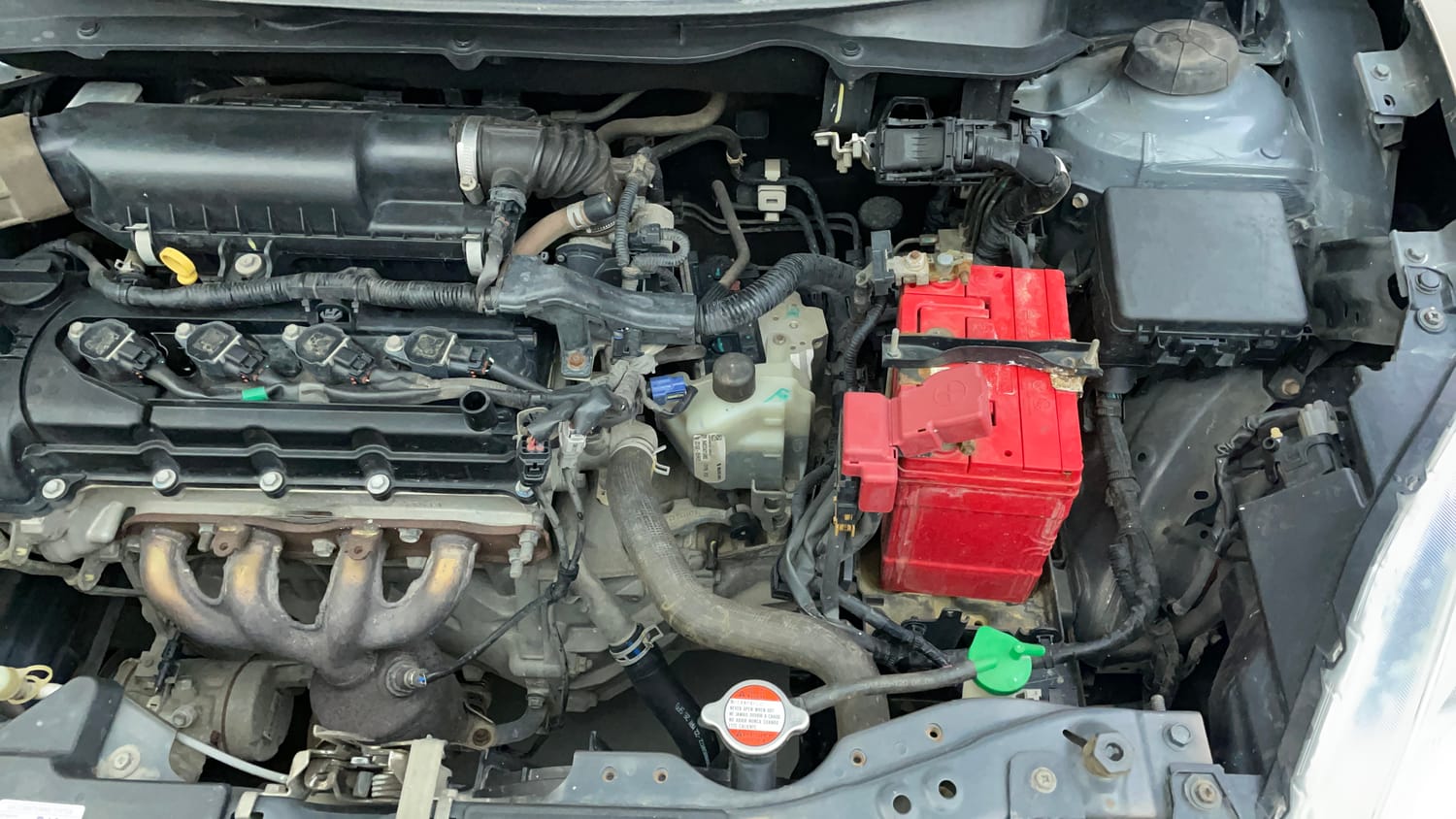 Used 2018 Maruti Suzuki Dzire VXi Petrol Automatic engine ENGINE LEFT SIDE VIEW