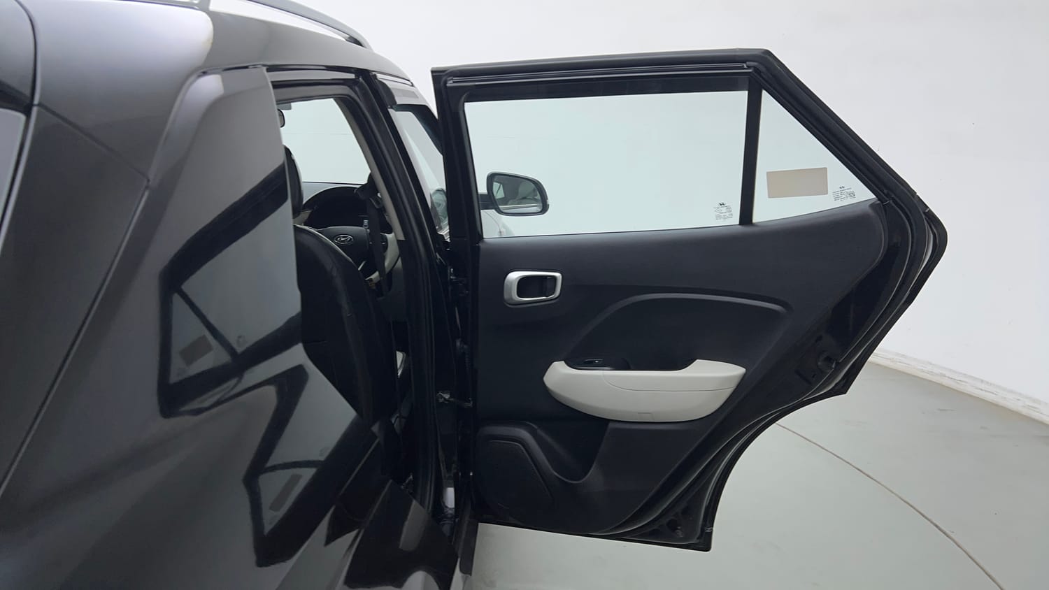 Used 2025 Hyundai Venue S Plus 1.2 Petrol MT Petrol Manual interior RIGHT REAR DOOR OPEN VIEW