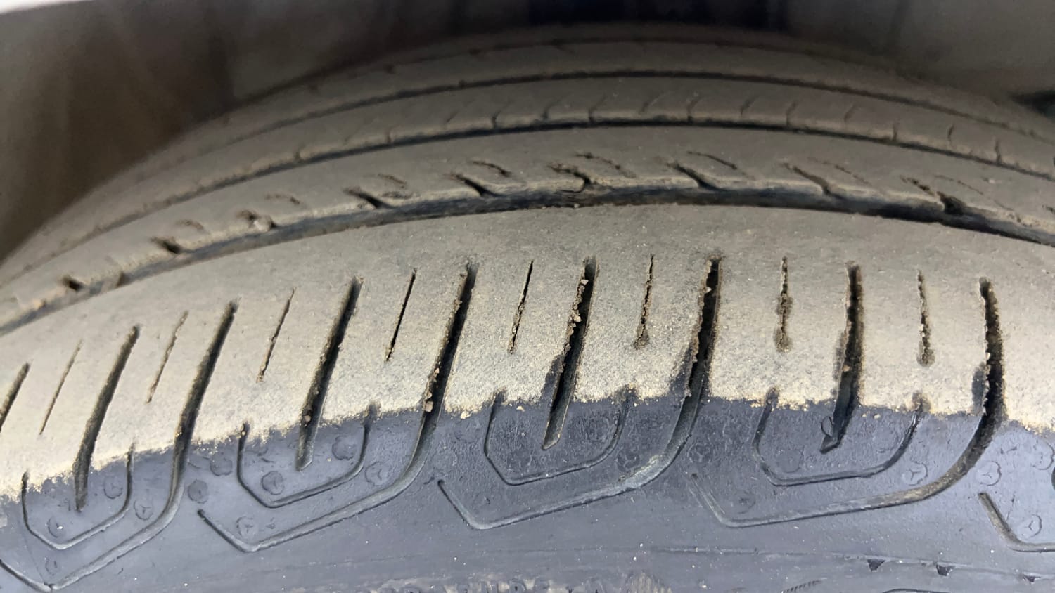 Used 2017 Honda City V Diesel Diesel Manual tyres RIGHT FRONT TYRE TREAD VIEW