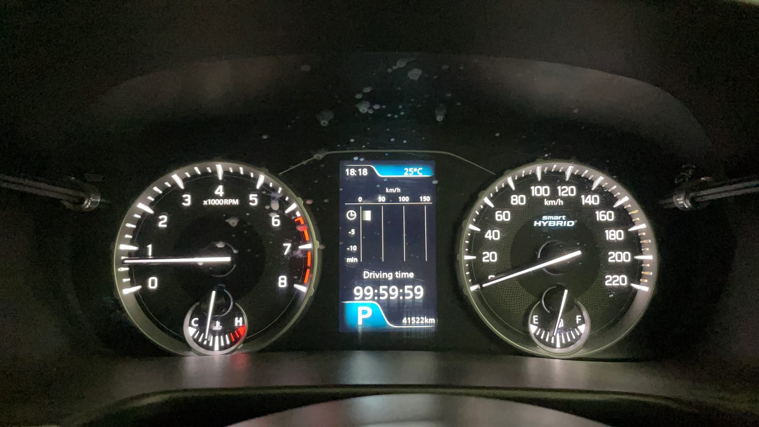 Used 2023 Maruti Suzuki Brezza ZXI AT Petrol Automatic interior CLUSTERMETER VIEW