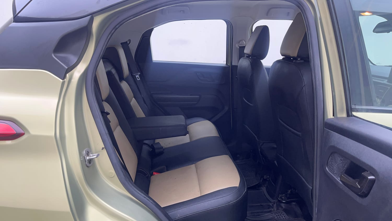 Used 2022 Tata Punch Kaziranga Creative MT Petrol Manual interior RIGHT SIDE REAR DOOR CABIN VIEW