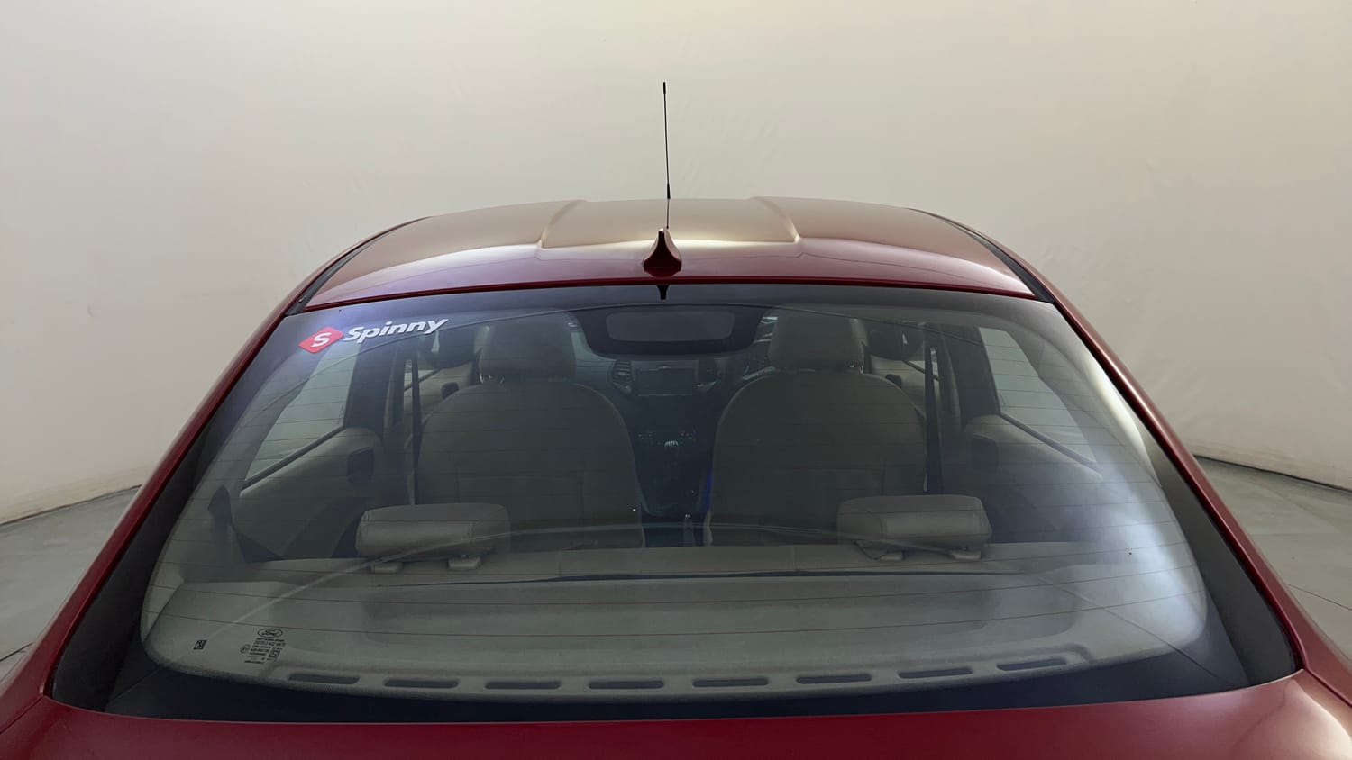 Used 2018 Ford Figo Aspire Titanium 1.2 Ti-VCT Diesel Manual exterior BACK WINDSHIELD VIEW