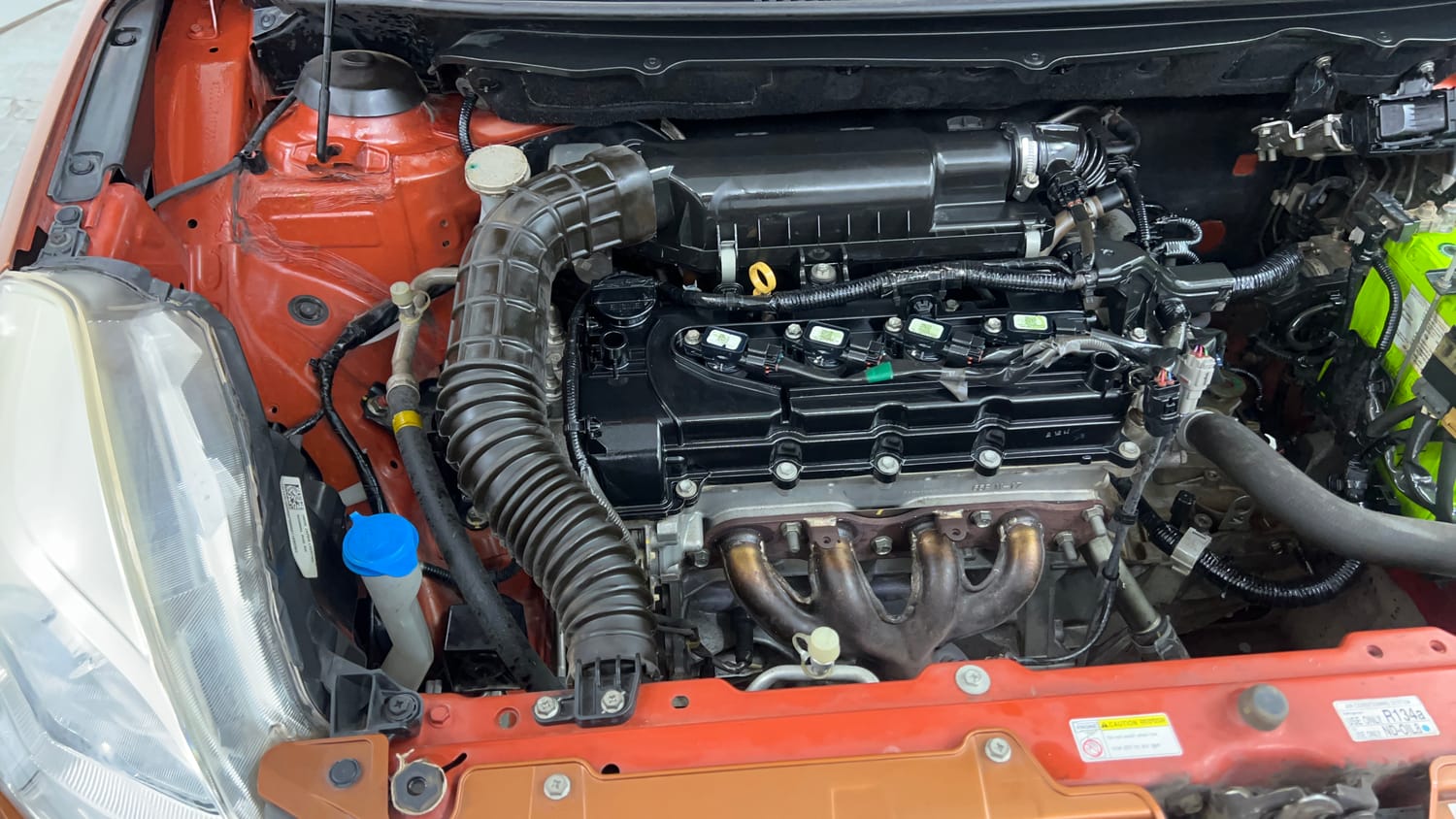 Used 2018 Maruti Suzuki Baleno Delta 1.2 Petrol Manual engine ENGINE RIGHT SIDE VIEW