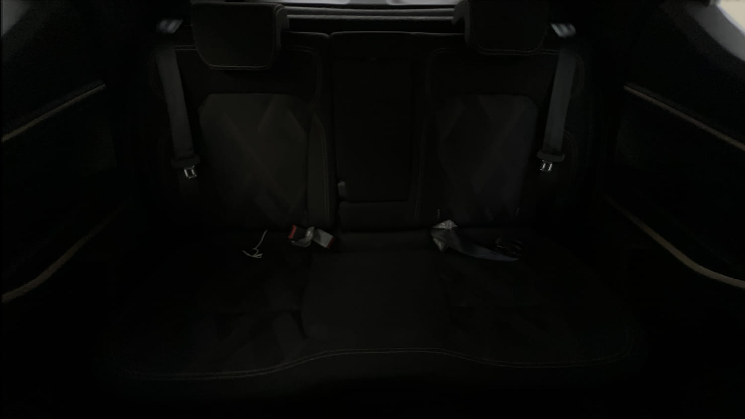Used 2023 Renault Kiger RXT (O) AMT Petrol Automatic interior REAR SEAT CONDITION VIEW
