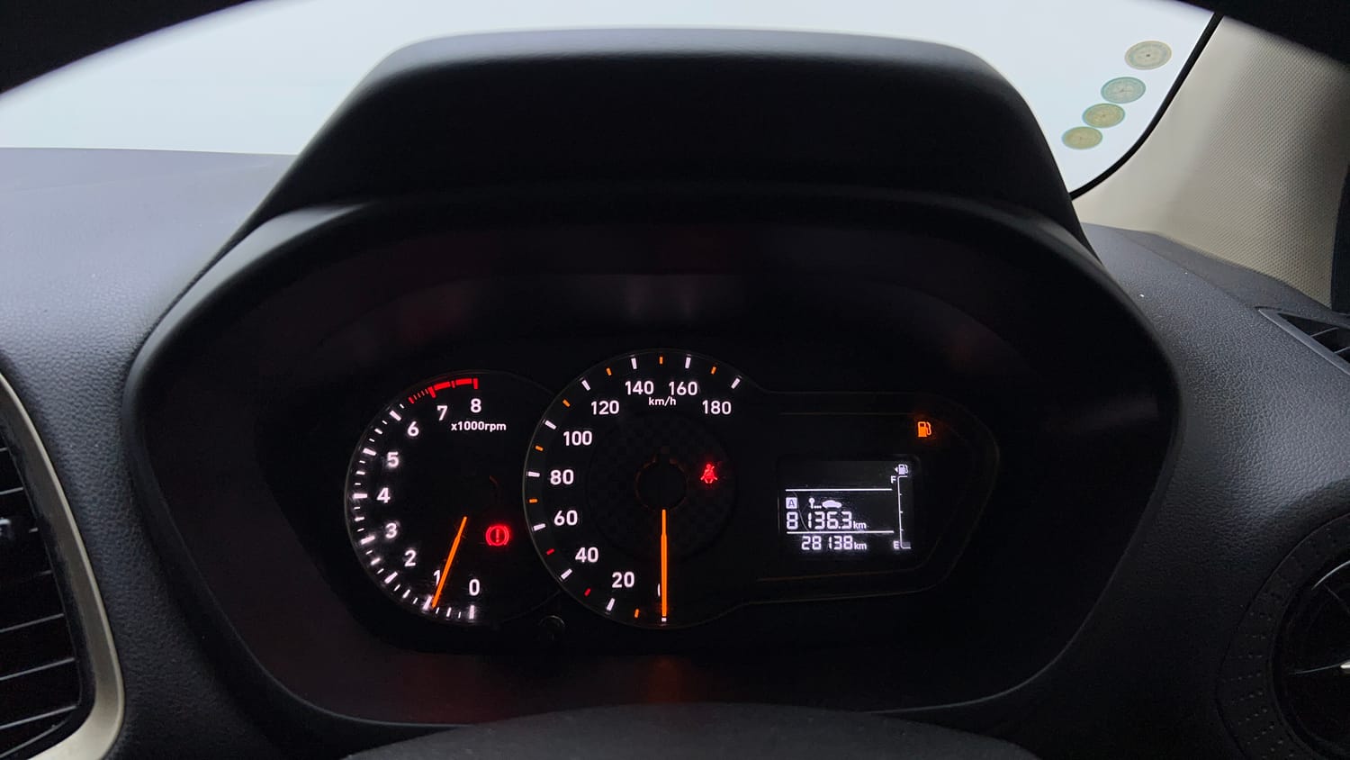 Used 2022 Hyundai Santro Sportz Petrol Manual interior CLUSTERMETER VIEW