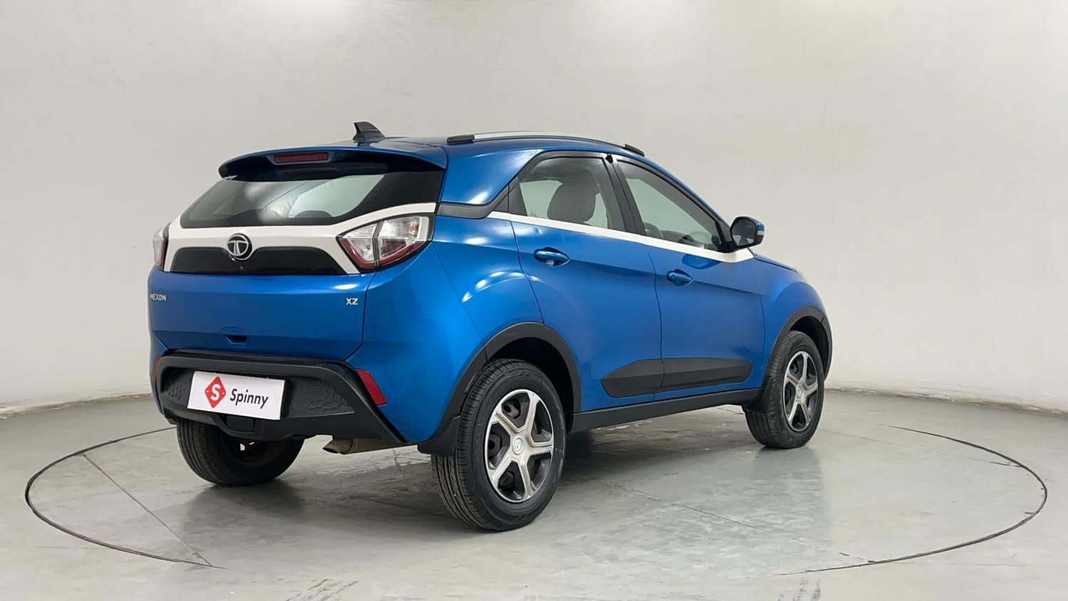 Used 2018 Tata Nexon XZ Diesel Diesel Manual exterior RIGHT REAR CORNER VIEW