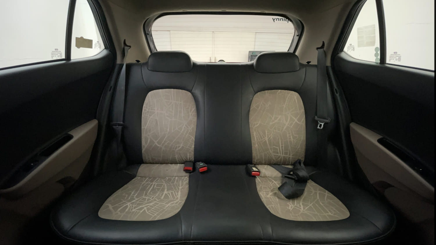 Used 2019 Hyundai Grand i10 Sportz 1.2 Kappa VTVT Petrol Manual interior REAR SEAT CONDITION VIEW