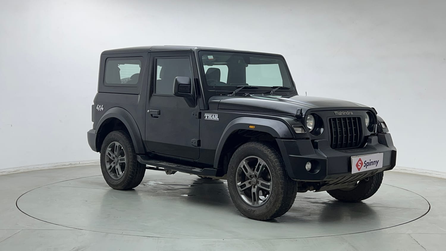 Used 2025 Mahindra Thar LX Hard Top Petrol MT 4WD Petrol Manual exterior RIGHT FRONT CORNER VIEW