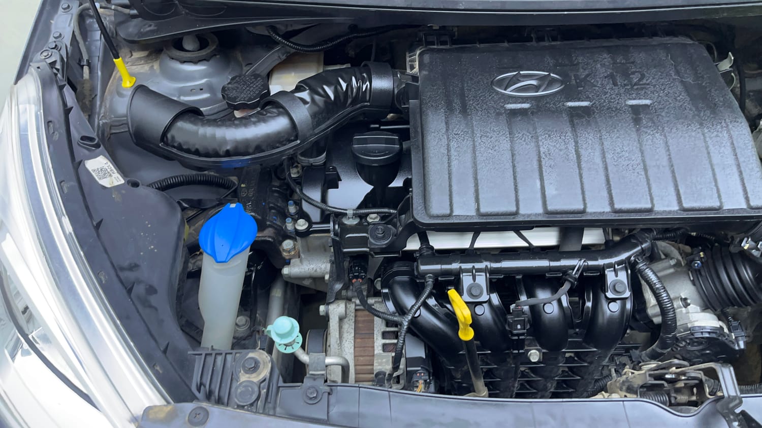 Used 2019 Hyundai Grand i10 Sportz 1.2 Kappa VTVT Petrol Manual engine ENGINE RIGHT SIDE VIEW