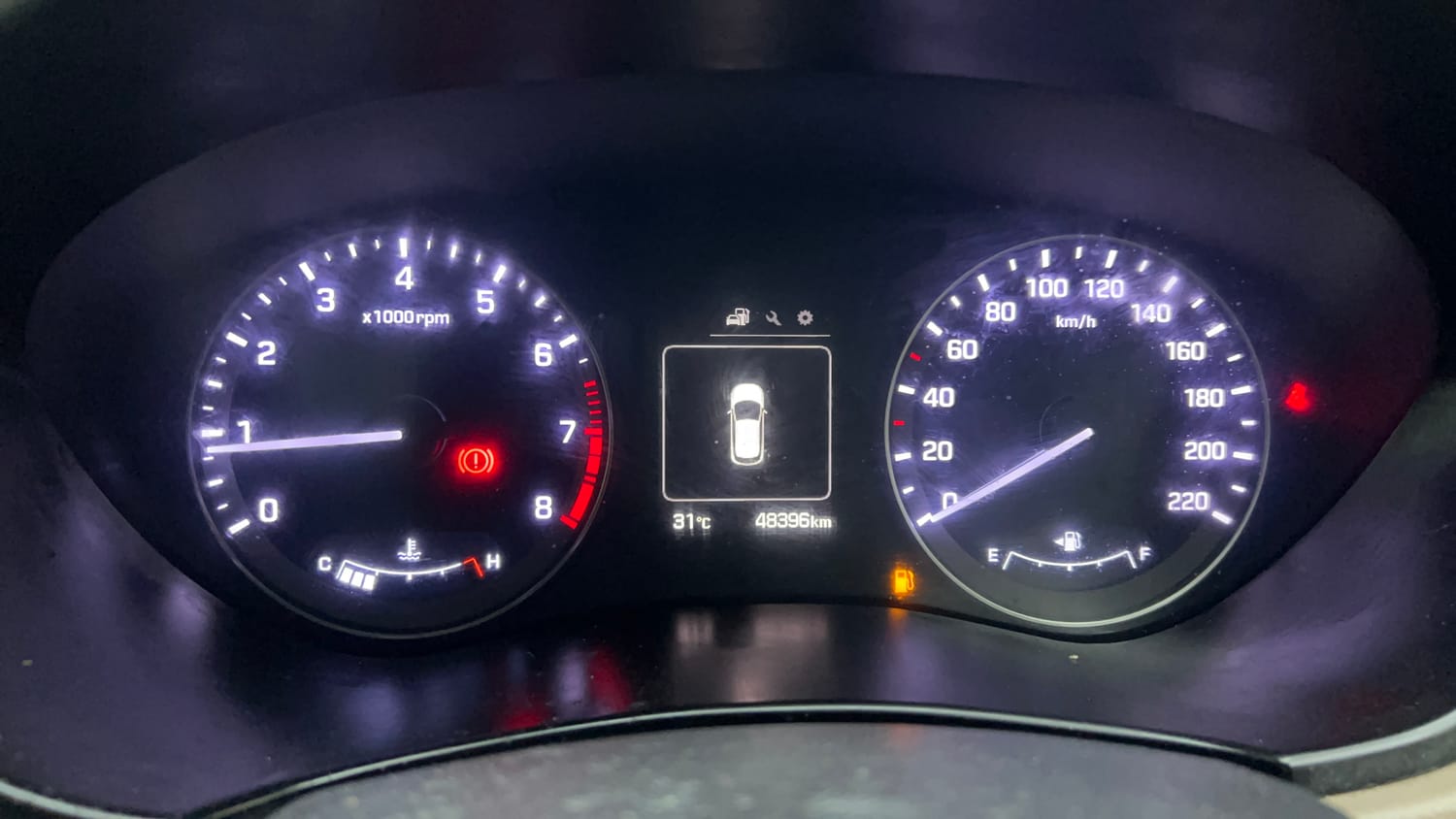 Used 2015 Hyundai Elite i20 Asta 1.2 Petrol Manual interior CLUSTERMETER VIEW