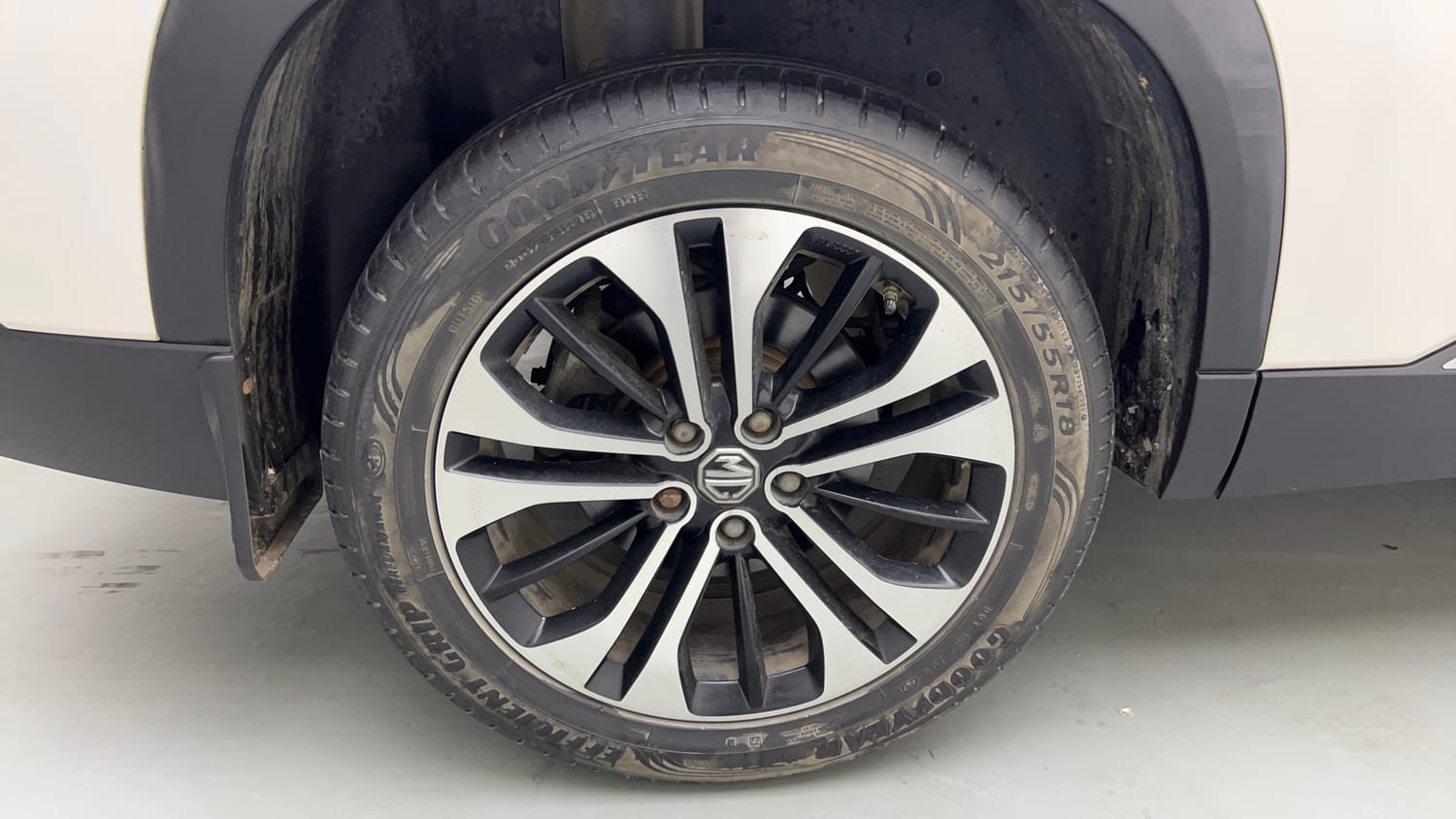Used 2021 MG Motors Hector Sharp 1.5 Petrol CVT Petrol Automatic tyres RIGHT REAR TYRE RIM VIEW