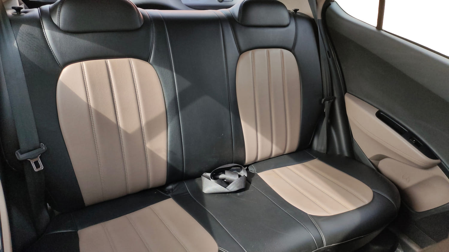 Used 2018 Hyundai Grand i10 Sportz 1.2 Kappa VTVT Petrol Manual interior REAR SEAT CONDITION VIEW