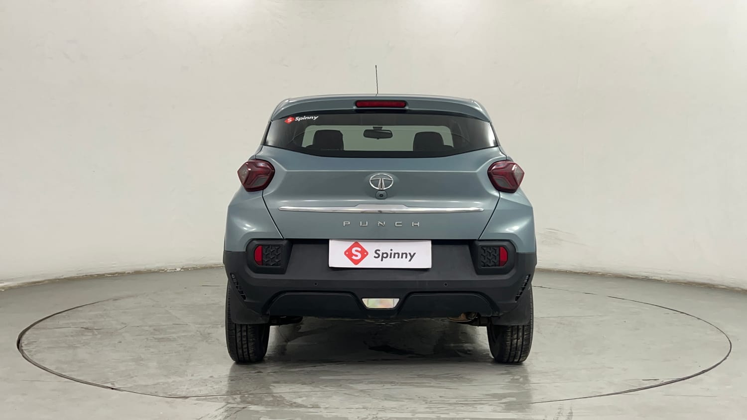 Used 2022 Tata Punch Adventure Rhythm Pack MT Petrol Manual exterior BACK VIEW
