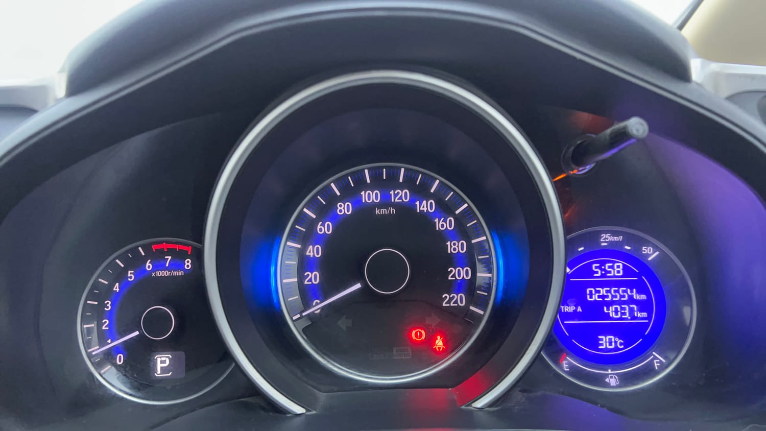 Used 2020 Honda Jazz ZX CVT Petrol Automatic interior CLUSTERMETER VIEW