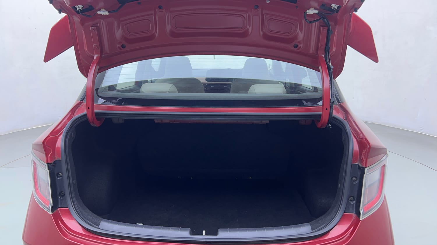 Used 2022 Hyundai Aura S 1.2 AMT Petrol Petrol Automatic interior DICKY INSIDE VIEW